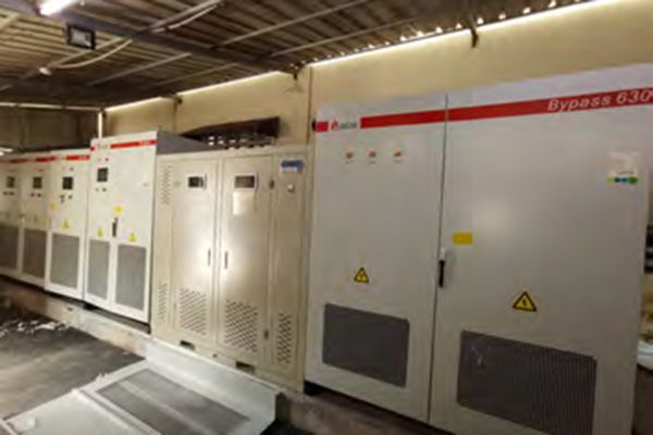 Centrale électrique hybride pour usine de vêtement