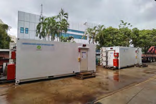 Centrale électrique conteneurisé – conteneur de 20 pieds