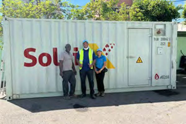 Stockage pour centrale électrique de Mayberry – conteneurs de 20/40 pieds
