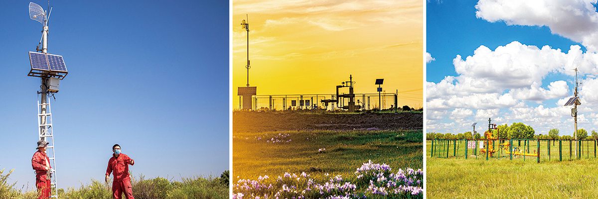 Solution solaire pour le secteur pétrolier et gazier